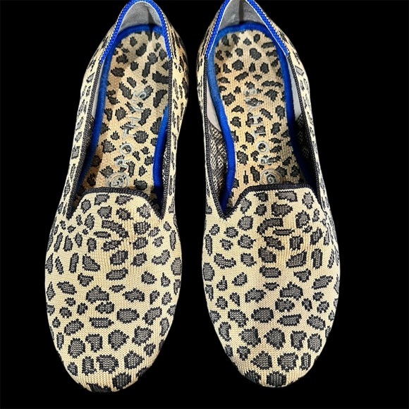 Rothy's Shoes - Rothys The Loafer Leopard Animal Print Slip On Ballet Flats Shoes Cheetah 8